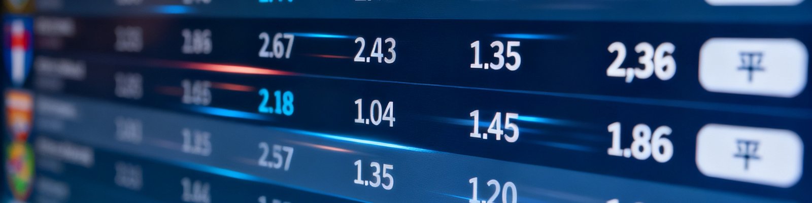 包含英超、西甲和德甲联赛实时赔率变化的数字仪表盘截图